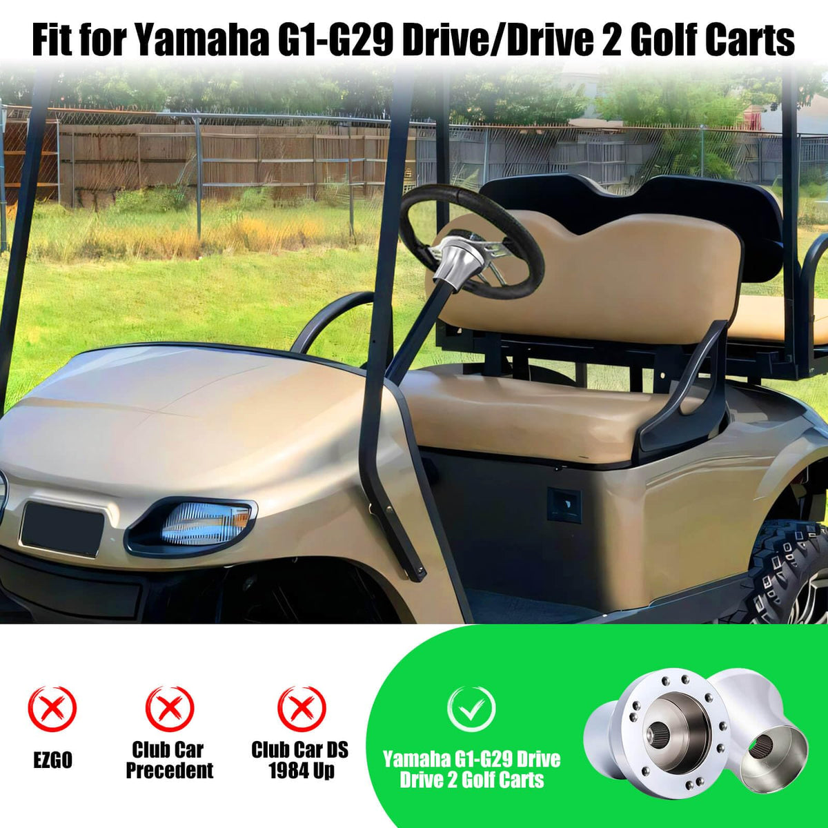 LEAPGOMAX five- and six-hole compatibility for Yamaha drives