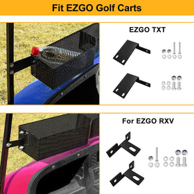 LEAPGOMAX accessible front basket storage for on-course essentials