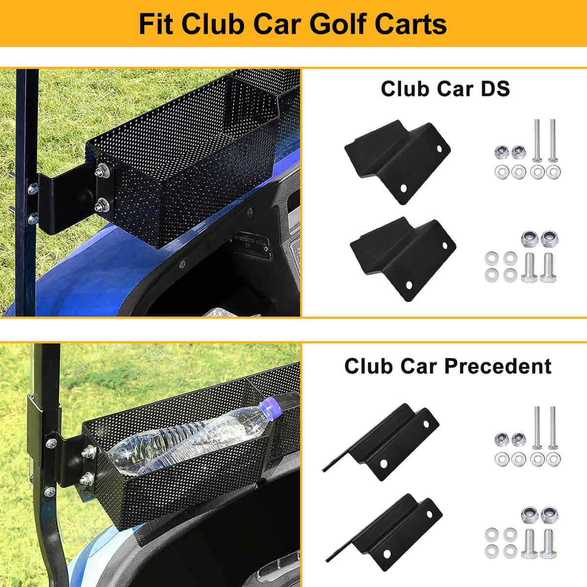 LEAPGOMAX front basket ideal for daily golf cart organization