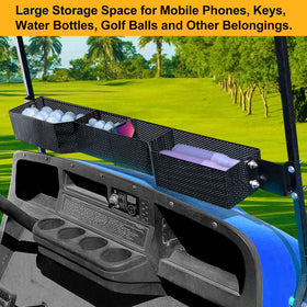 LEAPGOMAX easy-install front basket with mounting hardware