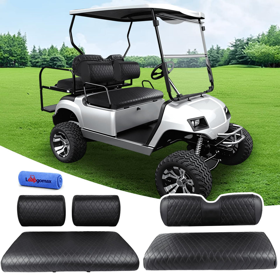 LEAPGOMAX front seat cover for Yamaha G2–G22 protects against rain and spills