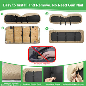 LEAPGOMAX front seat pocket adds convenient storage