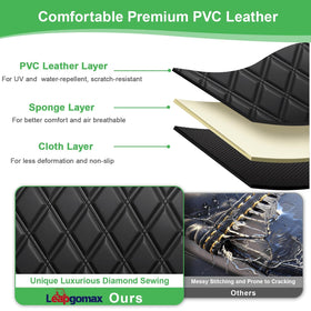 LEAPGOMAX front pockets provide quick storage for essentials.