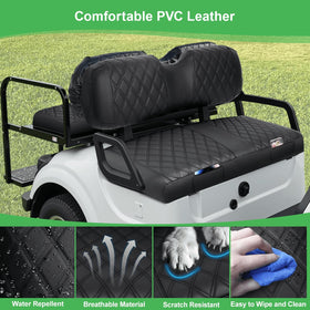 LEAPGOMAX front-seat pockets offer quick storage for essentials