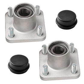 LEAPGOMAX front wheel hub housing with studs for easy installation.