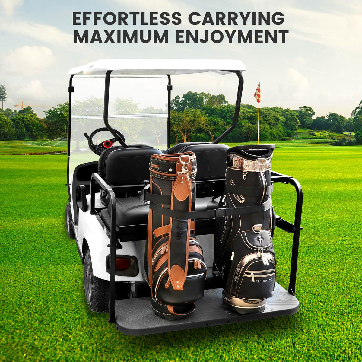 LEAPGOMAX compatible with EZGO, Club Car, Yamaha rear seats