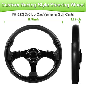 LEAPGOMAX compatibility with EZGO RXV/TXT, Club Car and Yamaha models for broad fit