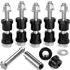 LEAPGOMAX rear leaf spring bushing kit for EZGO TXT rear view with improved stability