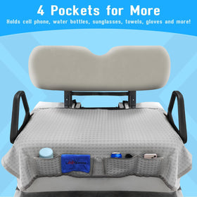 LEAPGOMAX four-pocket design keeps essentials organized during rides.