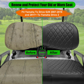 LEAPGOMAX front bench cover for Yamaha Drive G29 with soft padding
