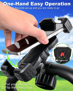Keeps GPS, scores, music, or calls within easy reach