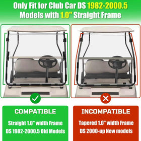 Heavy-duty folding hinge on LEAPGOMAX windshield demonstrates lasting flexibility.