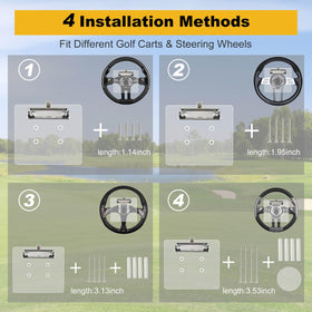 LEAPGOMAX high-strength acrylic scoreboard provides clear visibility.