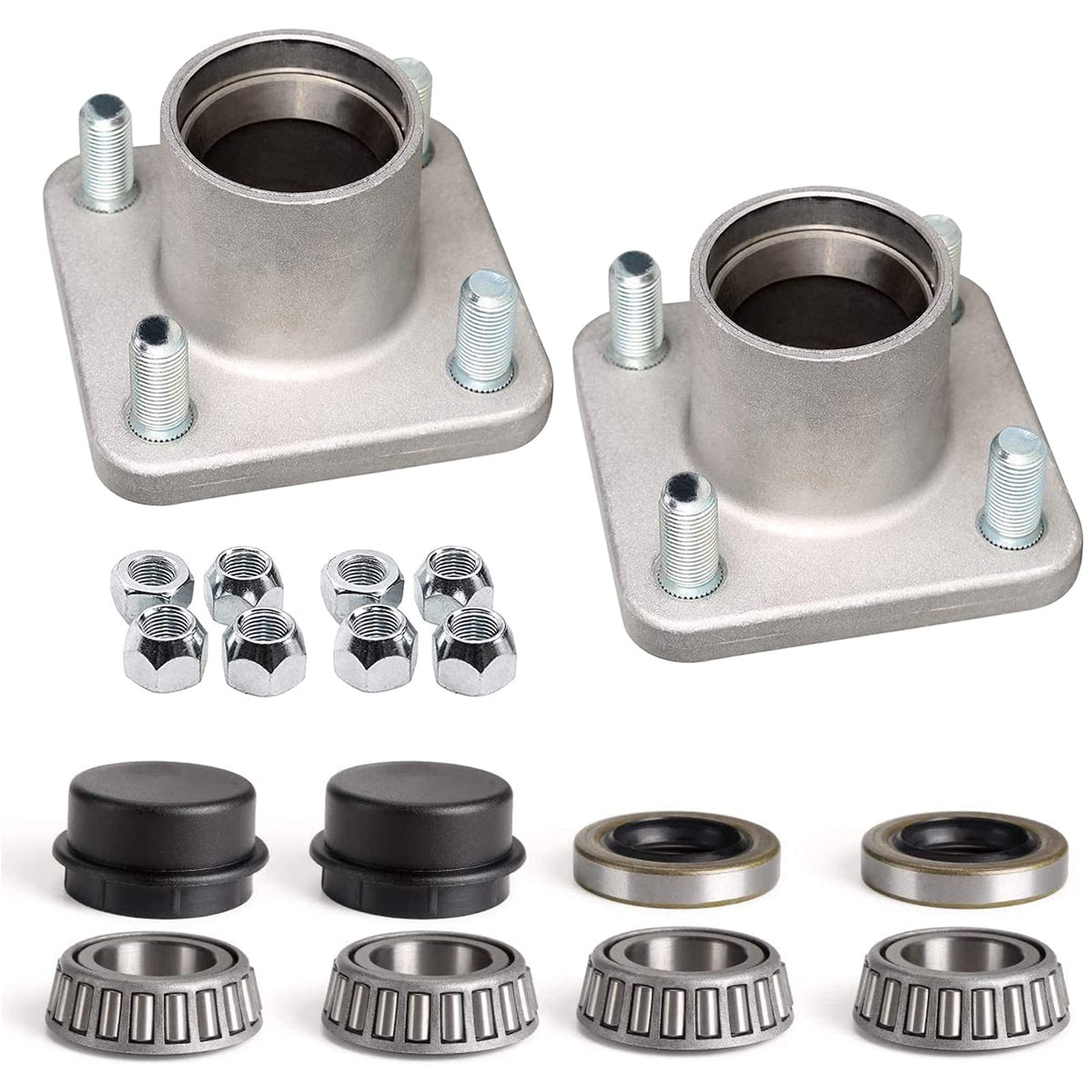 LEAPGOMAX hub bearing kit with oil seals for reliable performance.
