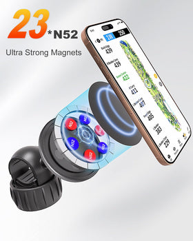 LEAPGOMAX instant one-handed snap in place on cart handle
