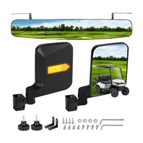 LEAPGOMAX no-drilling side mirror install for quick setup