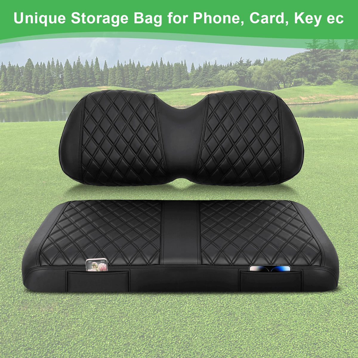 LEAPGOMAX easy install with adjustable straps eliminates staples and simplifies fitting.