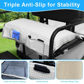 LEAPGOMAX non-slip design anchors the cover during rides.