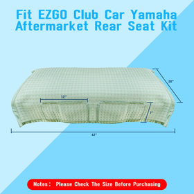 LEAPGOMAX non-slip dots with safety straps secure the cover on the seat.