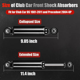 LEAPGOMAX OEM replacement front shock 1014235 1015813 ensures solid performance