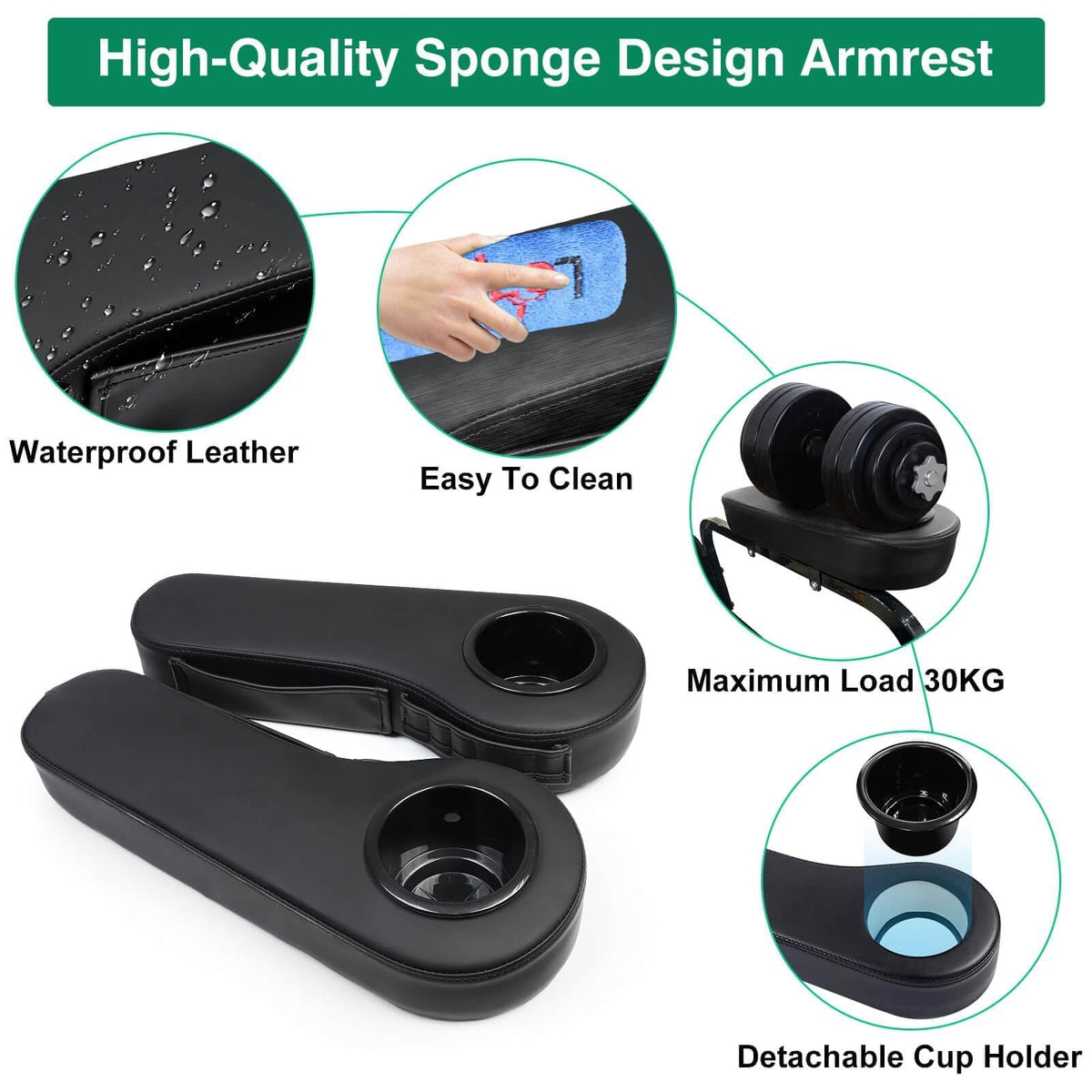 LEAPGOMAX rear-seat compatibility image shows cross-brand fit