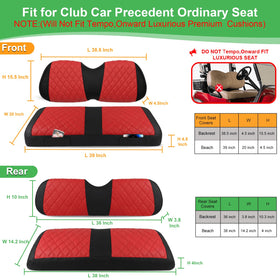 LEAPGOMAX rear seat cushion protects against wear during family outings.