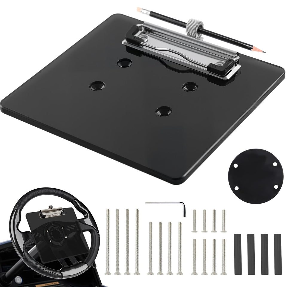LEAPGOMAX scorecard holder with universal fit for EZGO, Club Car, Yamaha golf carts