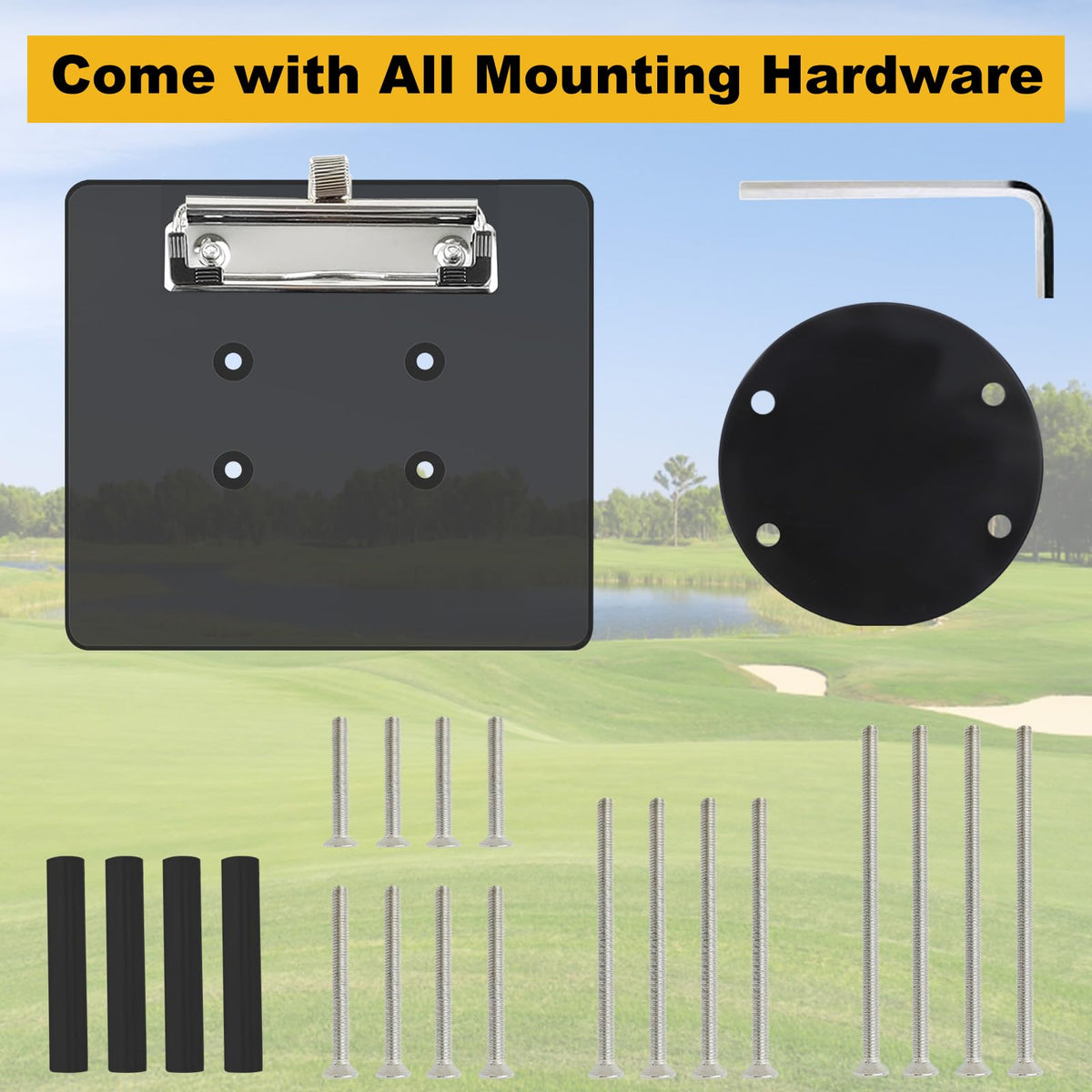 LEAPGOMAX protective low-profile clip keeps the scorecard secure