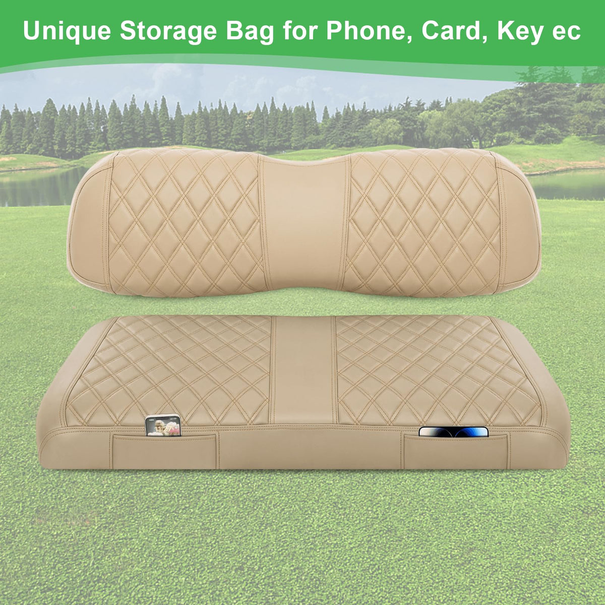 LEAPGOMAX scratch-resistant vinyl cleans easily after rounds