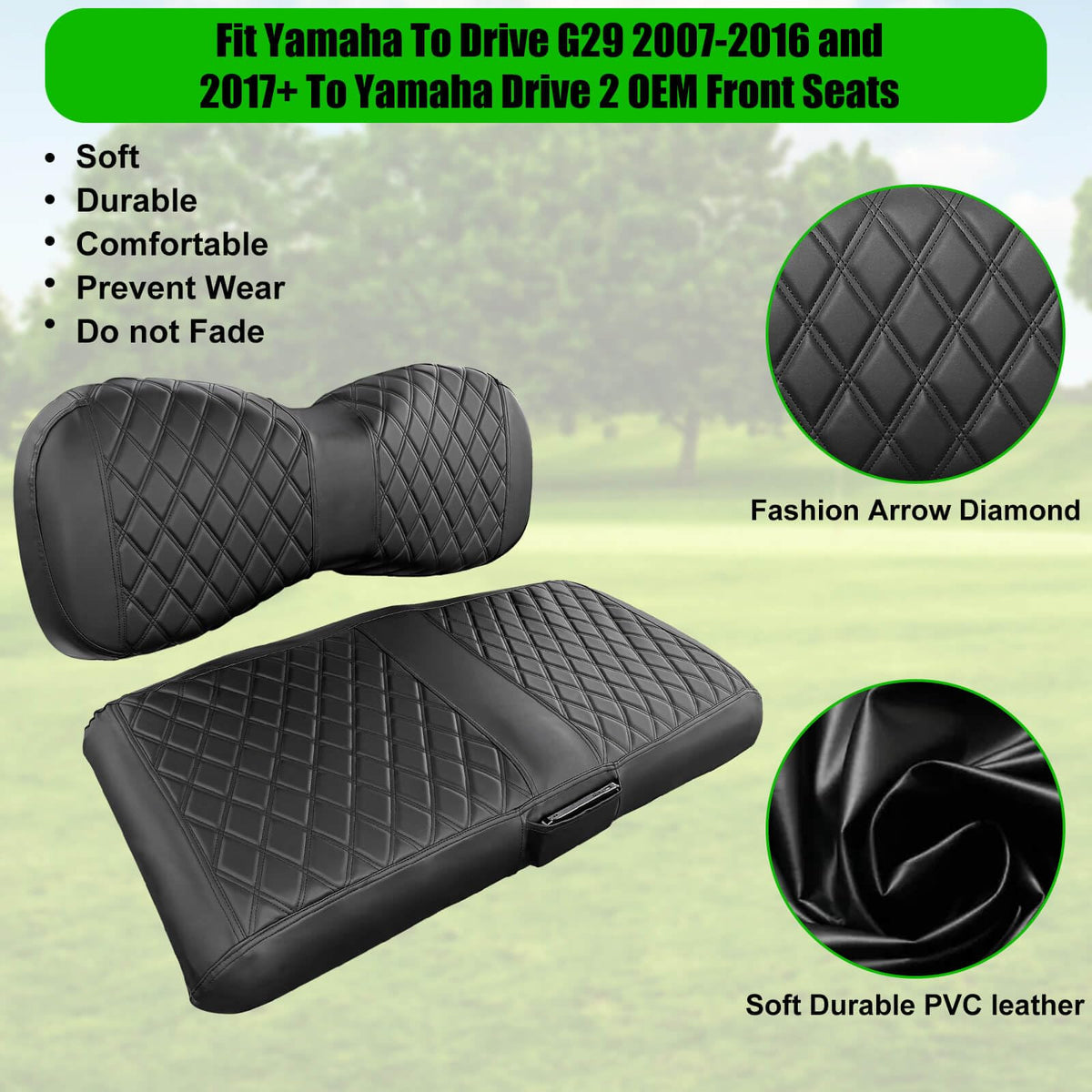 LEAPGOMAX seat cover with pocket for keys and phone