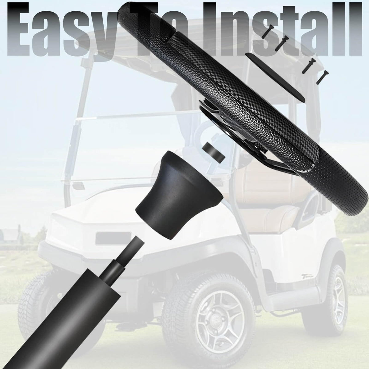 LEAPGOMAX black finish delivers a sleek, low-profile look.