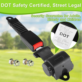 LEAPGOMAX universal-fit EZGO RXV seatbelt for safer rides