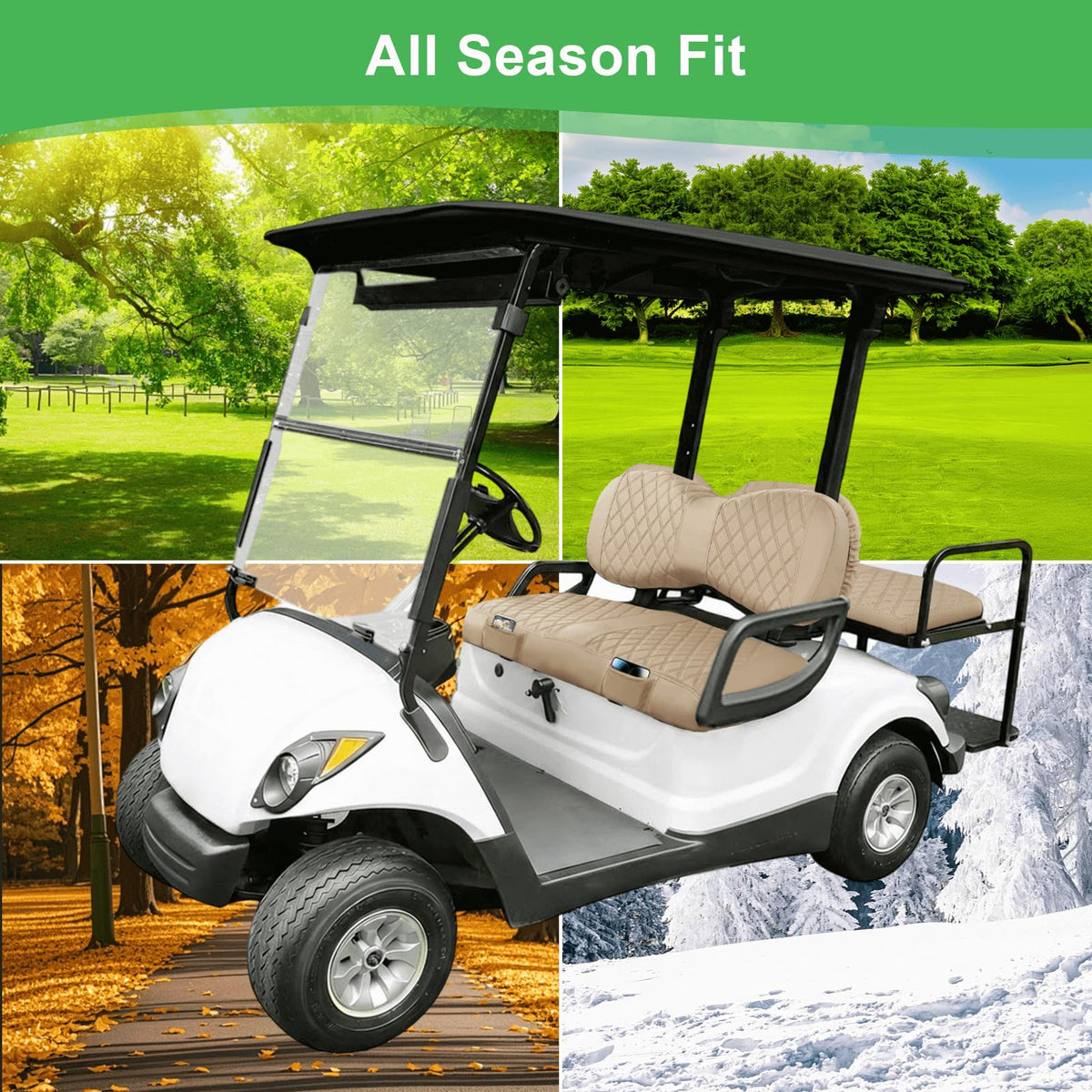 LEAPGOMAX UV and dust protection helps seat durability for outdoor use