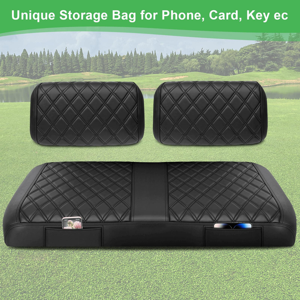 LEAPGOMAX UV fade-resistant surface guards against sun for Club Car DS