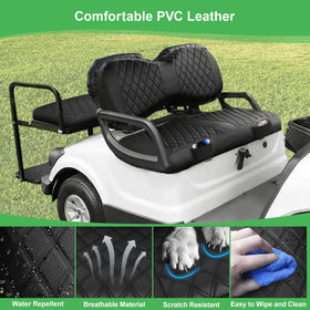 LEAPGOMAX UV-resistant surface protects against sun fade.