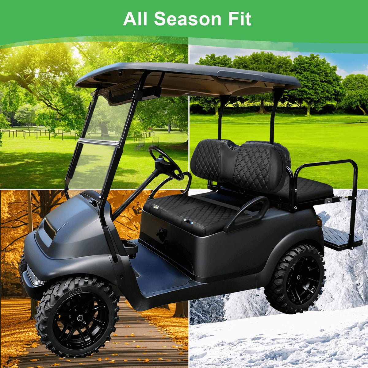 LEAPGOMAX UV and scratch resistance helps protect seats from sun and daily use.
