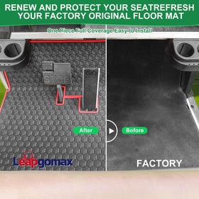 LEAPGOMAX Villager floor mat fits 1982–2018 models with precision.