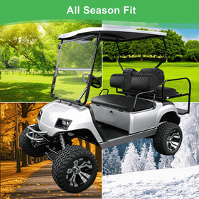 LEAPGOMAX weather-ready upholstery ideal for outdoor carts