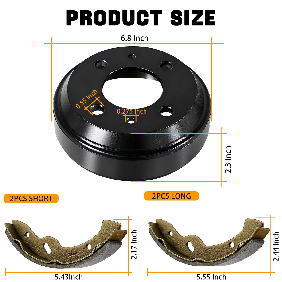 Smoother deceleration on hills and turns with LEAPGOMAX parts.