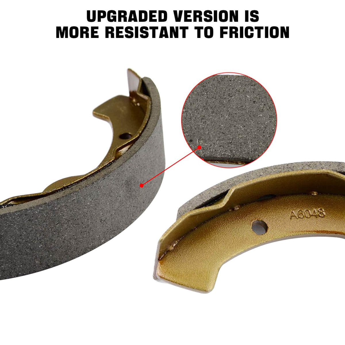 LEAPGOMAX Yamaha G14-G22 brake shoes improving stopping power