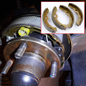 LEAPGOMAX Yamaha G16-G22 brake shoes offering steady stopping power