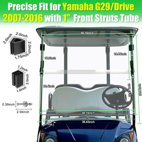 LEAPGOMAX Yamaha G29 windshield protective packing prevents transit damage.