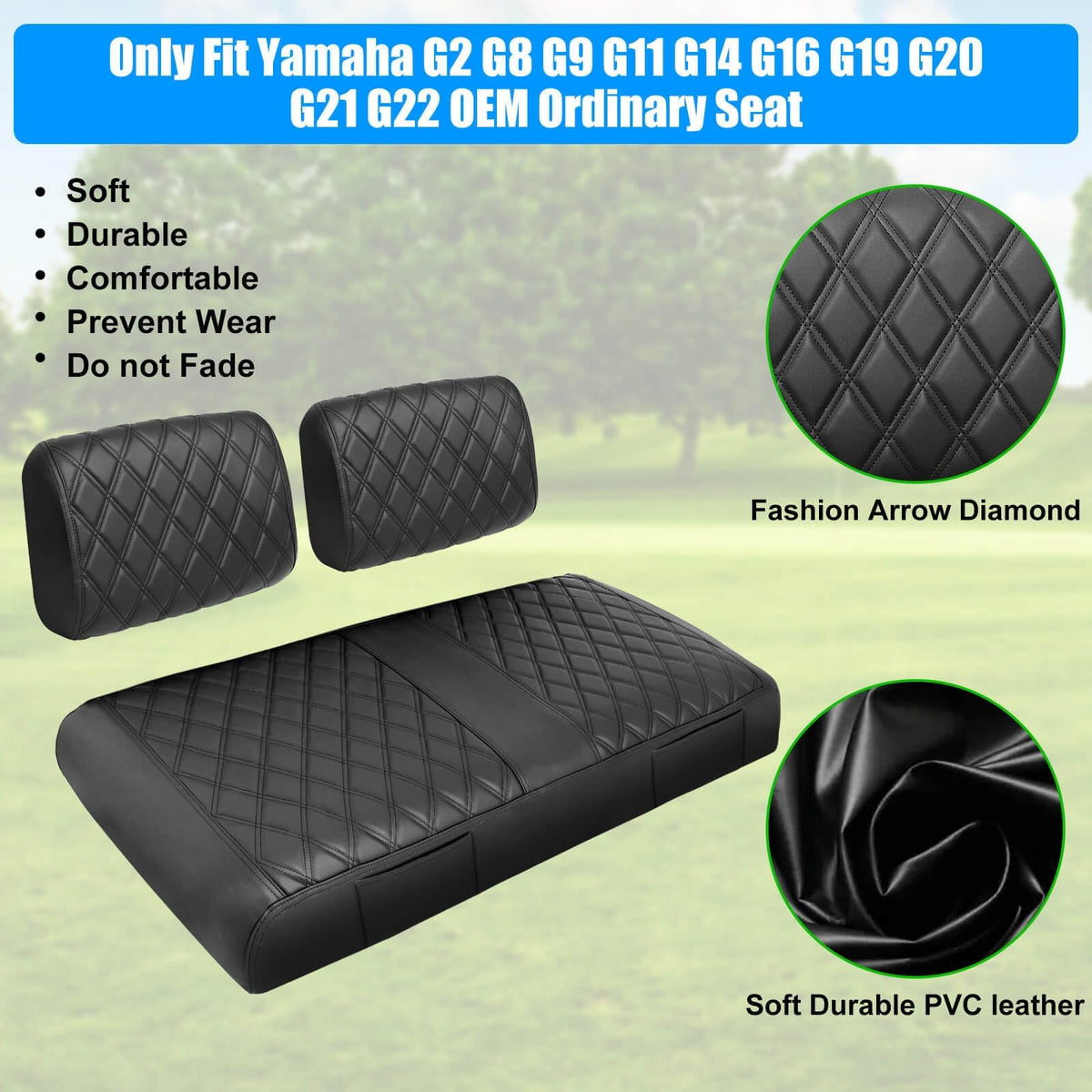 LEAPGOMAX breathable sponge padding increases comfort during rides.