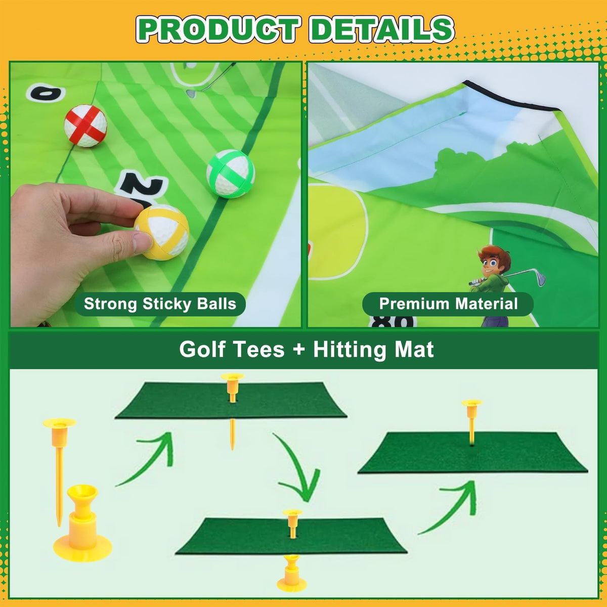 Learn2M outdoor setup turns lawn or beach into a compact fun zone.
