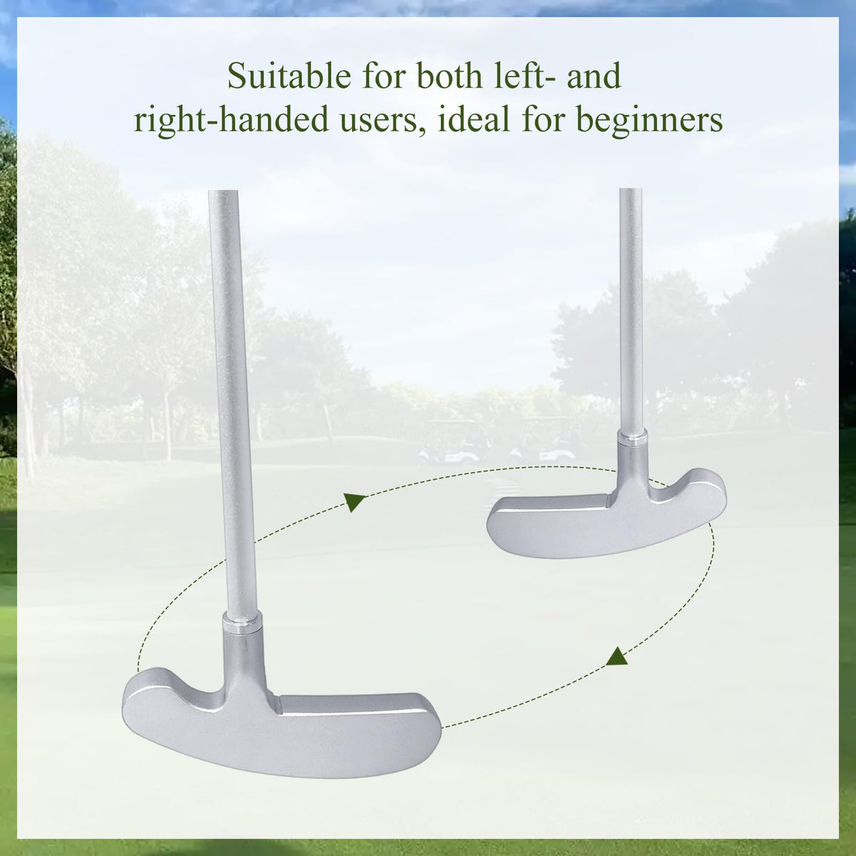 LECEHIVO dual-hand design golf bags support left and right handed players
