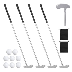 LECEHIVO golf putter set four pieces with durable aluminum shafts for stable putting