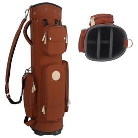 LEE BENEDICT GOLF cart bag with a 5-way divider for organized clubs and protected gear.