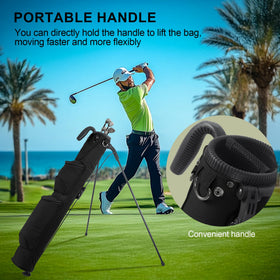 lee benedict golf easy carry design; ideal for quick transitions.