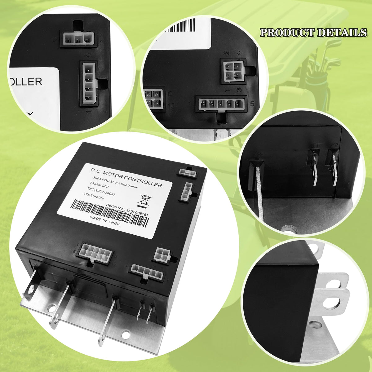 Legavigy 73326-G02 installation kit included for EZGO TXT
