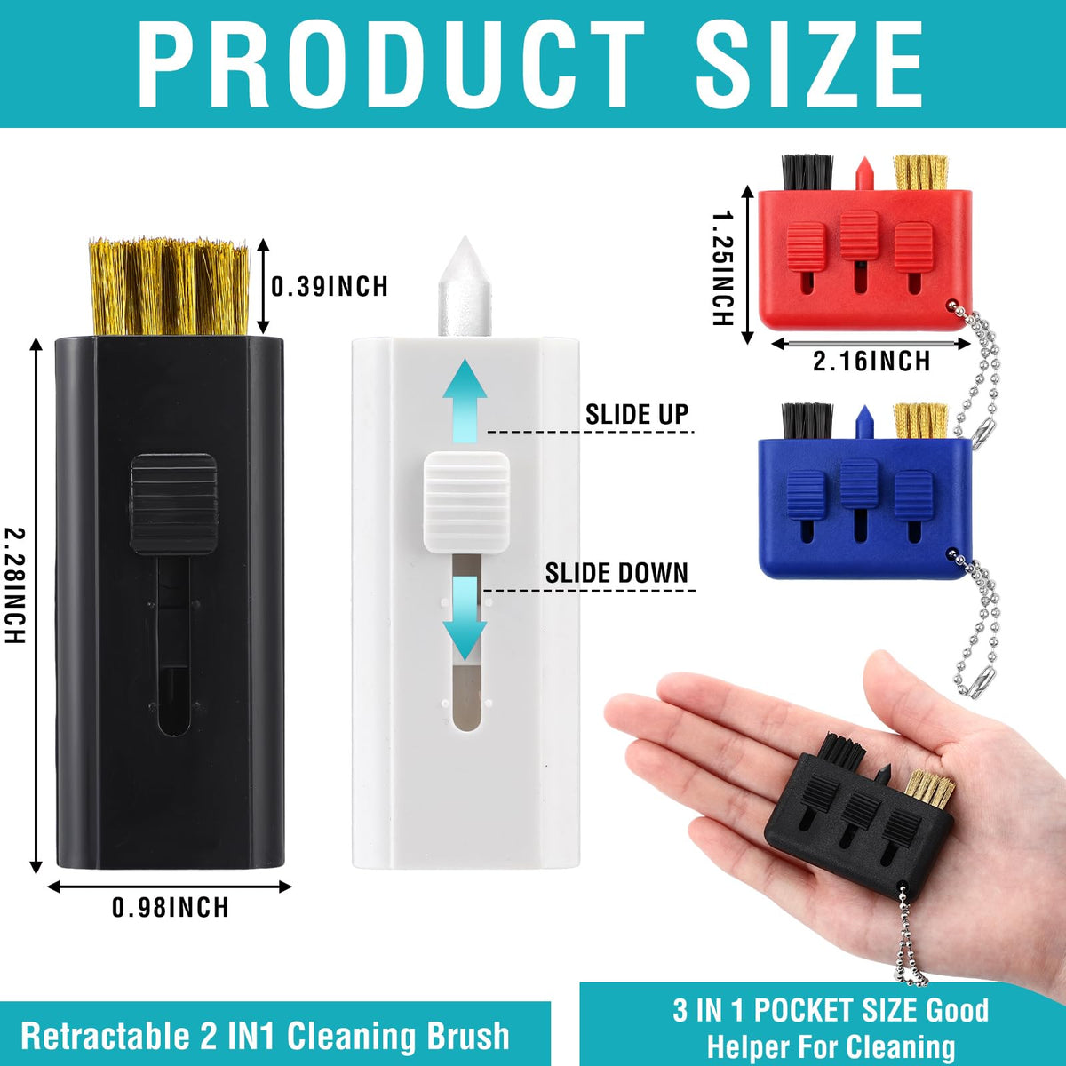 LemonRoad 3-in-1 golf club cleaner tool for quick irons and putter maintenance.